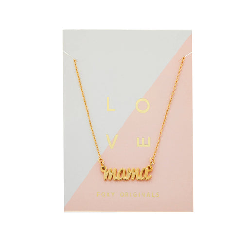 Mama Script Necklace | Mama Jewellery, Gift for Mom, Mother