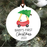 Baby's First Christmas Ornament 2022 Red Car
