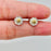 Mio Queena - 8mm Daisy Ear Studs