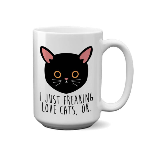 I Freaking Like Cats | 15oz Mug