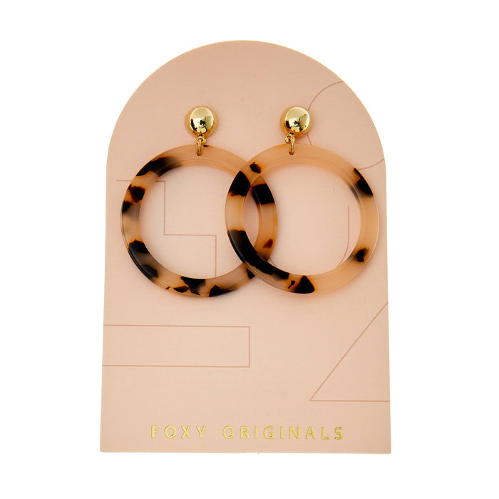 Poppy Earrings | Statement Earrings | Acrylic Jewellery