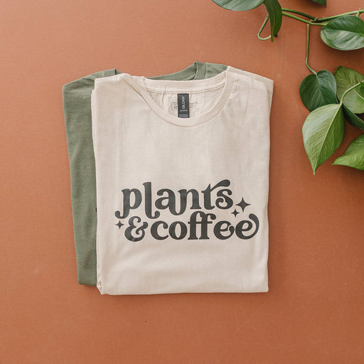 Plants & Coffee | Graphic Tee