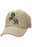 Cap Zone - Rodeo Horse Diamond Quilt Stitch Padded Trucker Hat: Khaki