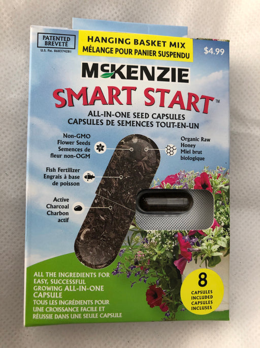 McKenzie Smart Start Hanging Basket Mix 8