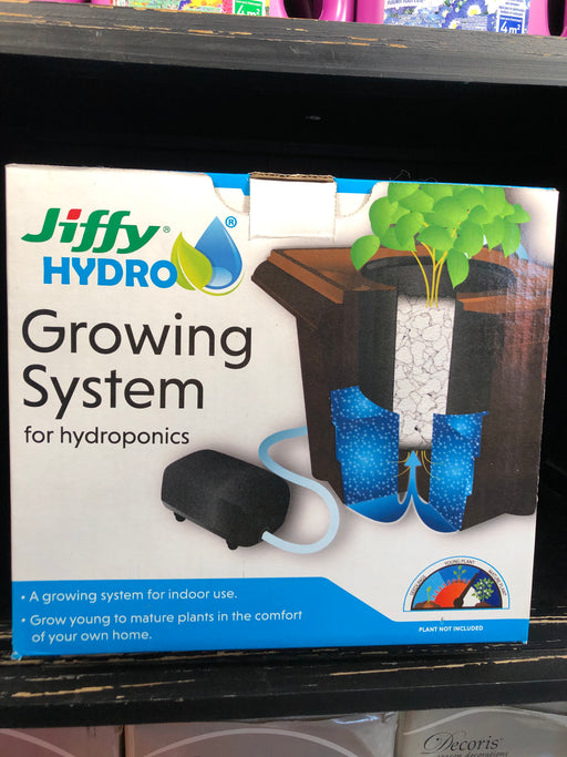 Jiffy hydro growing system