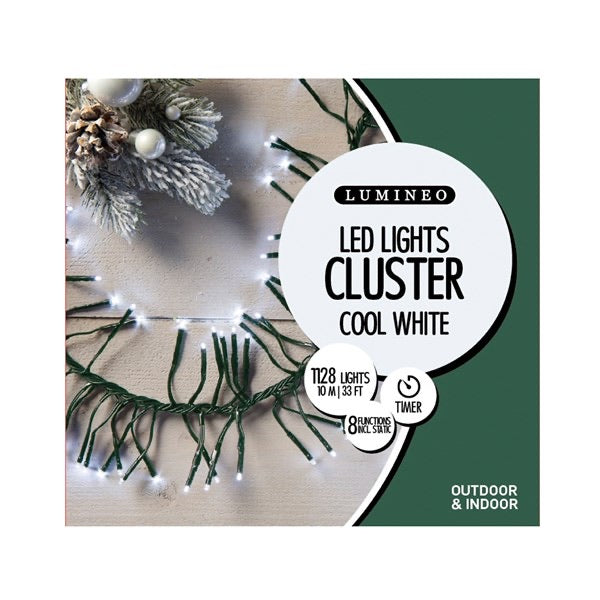 LED Cluster Twinkle String Lights