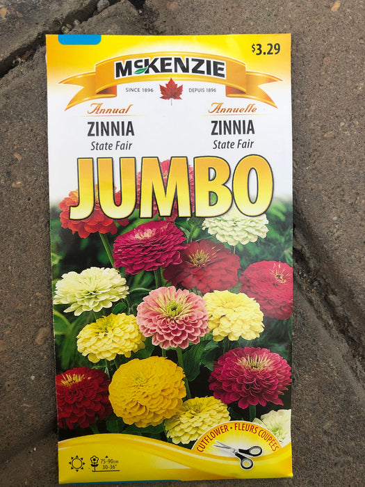 Zinnia - Seed Packet