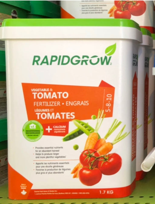 Rapid Grow Vegetable Tomato fertilizer 5-8-10
