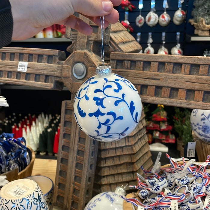 Ornament Deft Blue Ball