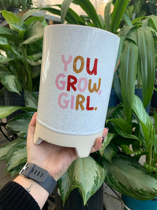 Pot - You Grow Girl - 5.25 x 8”