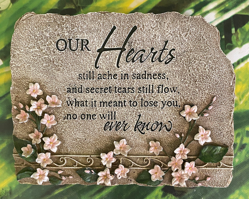 Stepping Stone - Memorial “ our Hearts”