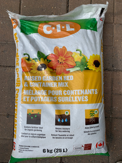 C.I.L Raised Garden bed & container mix